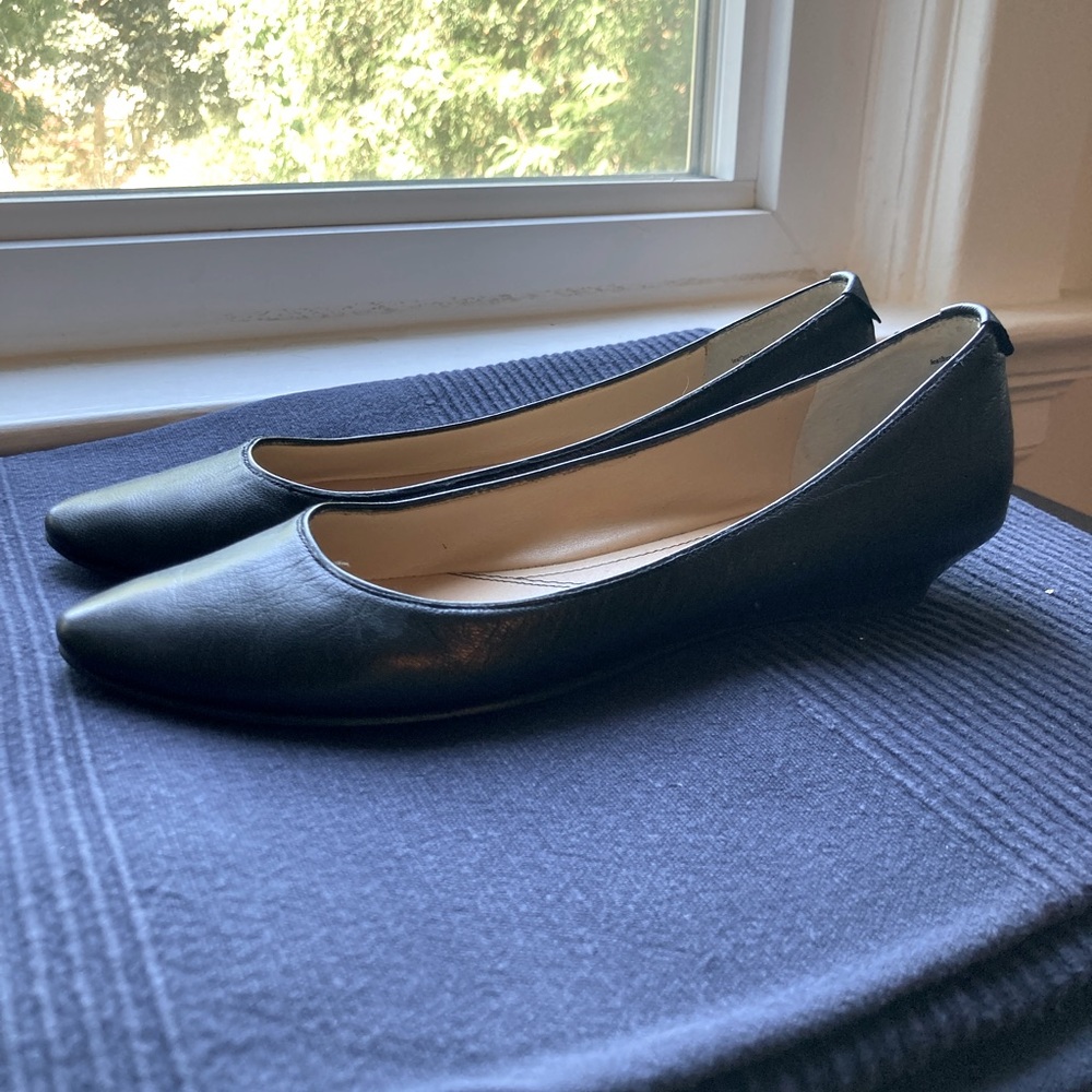 Nine West kitten heels, navy